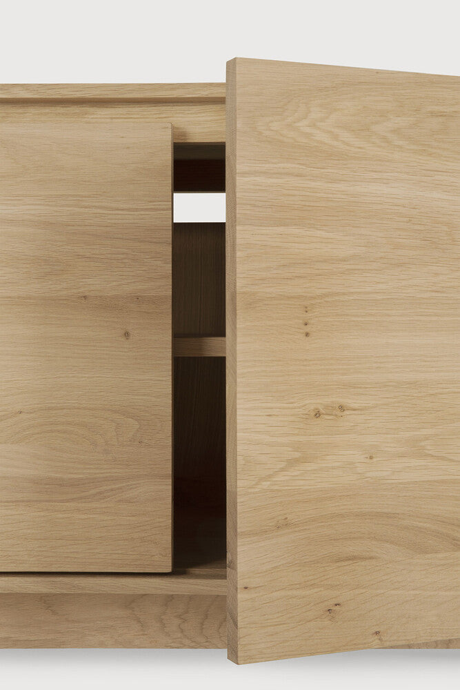 ETHNICRAFT WAVE TV CUPBOARD - OAK | $4,059.00