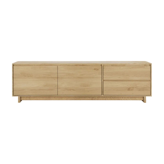 ETHNICRAFT WAVE TV CUPBOARD - OAK | $4,059.00