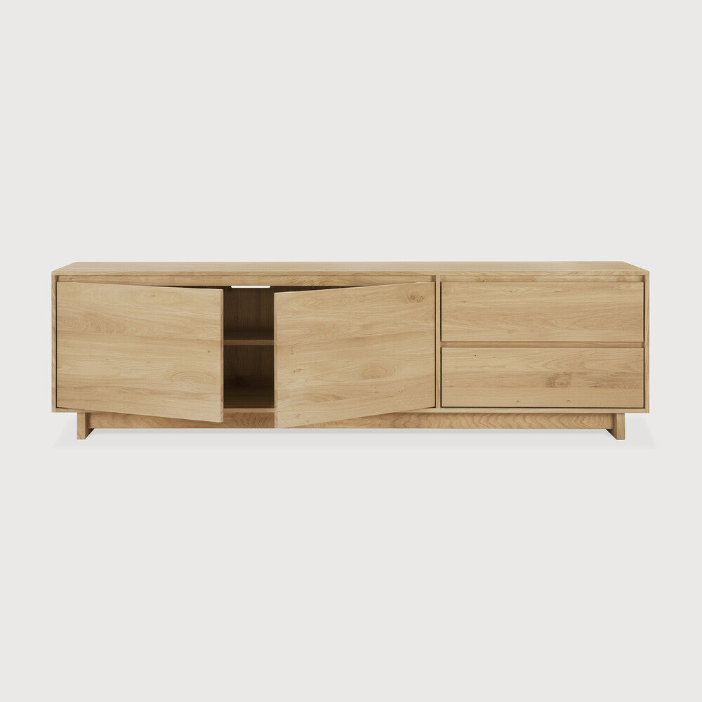 ETHNICRAFT WAVE TV CUPBOARD - OAK | $4,059.00