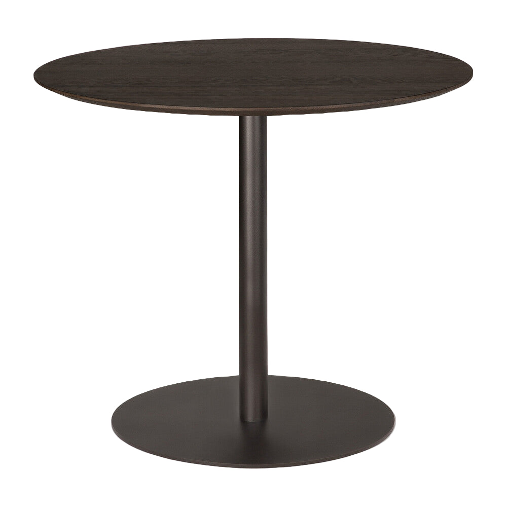 ETHNICRAFT BLEND DINING TABLE - OAK BROWN AND DARK BRONZE METAL | $1,658.00
