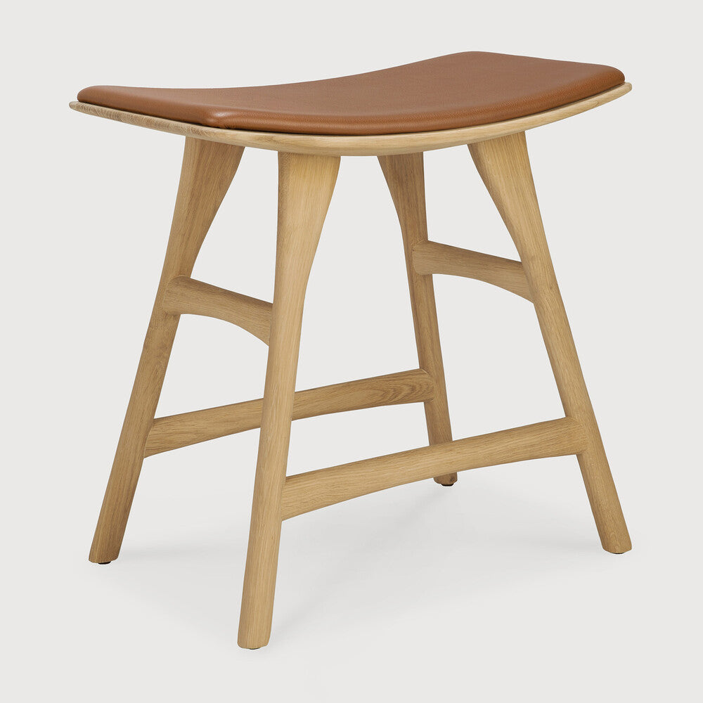ETHNICRAFT OSSO DINING STOOL - OAK | $559.00
