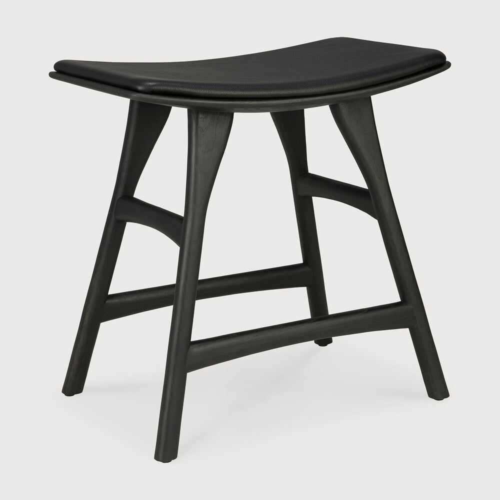 ETHNICRAFT OSSO DINING STOOL - OAK BLACK | $649.00