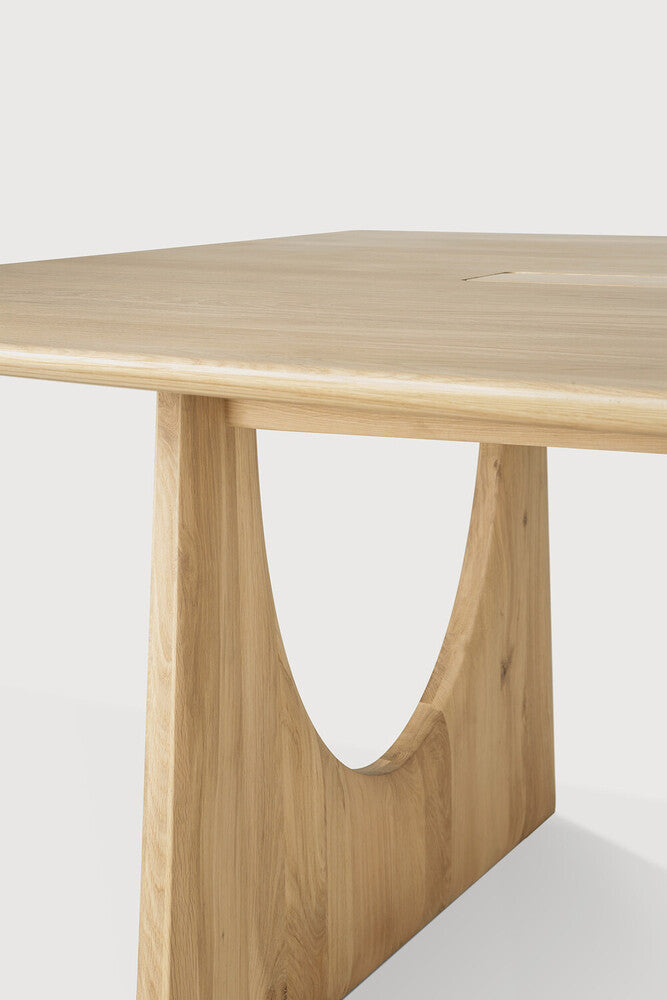 ETHNICRAFT GEOMETRIC MEETING TABLE - OAK | $11,389.00