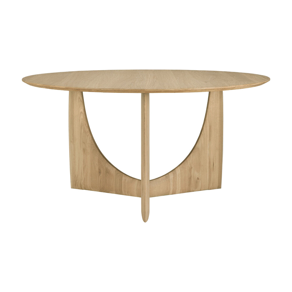 ETHNICRAFT GEOMETRIC ROUND DINING TABLE | $4,579.00
