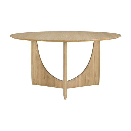 ETHNICRAFT GEOMETRIC ROUND DINING TABLE | $4,579.00
