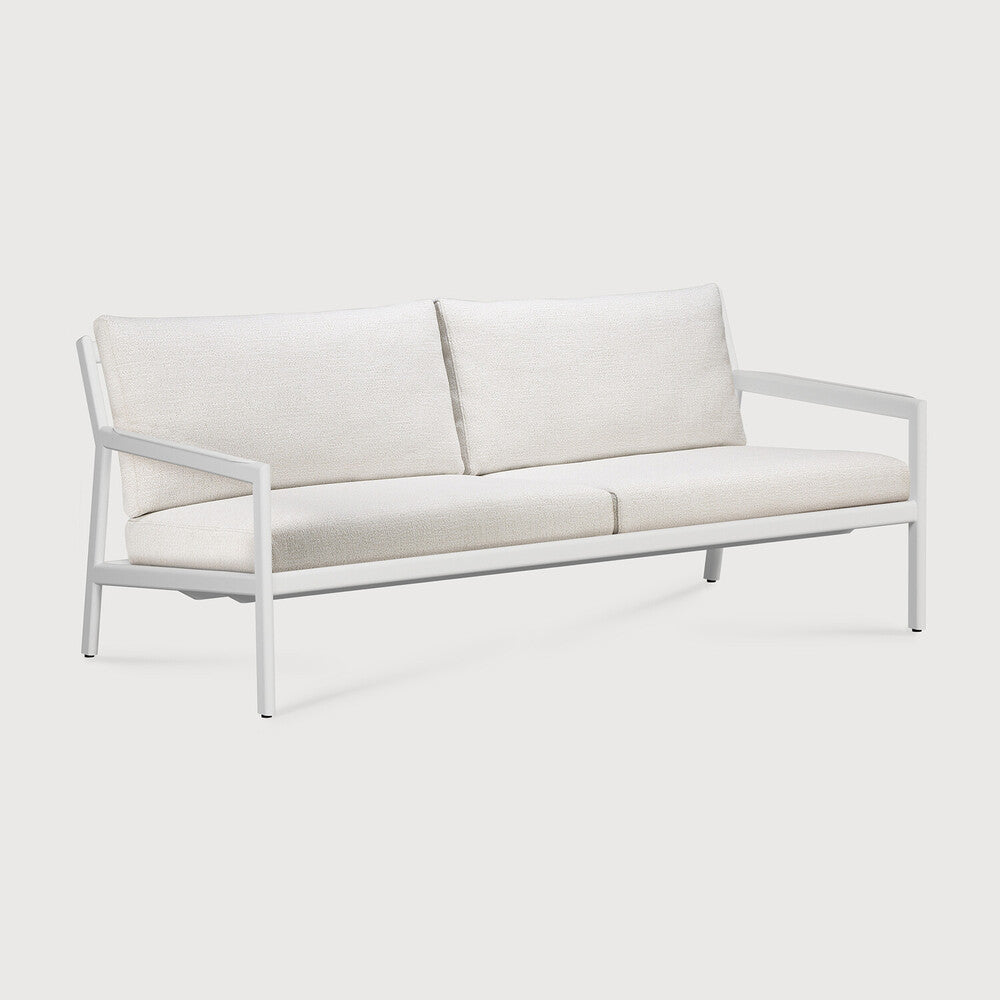 ETHNICRAFT JACK OUTDOOR 2 SEATER SOFA - WHITE ALUMINUM | $3,059.00 - $4,237.00