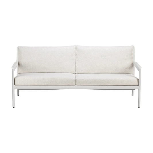 ETHNICRAFT JACK OUTDOOR 2 SEATER SOFA - WHITE ALUMINUM | $3,059.00 - $4,237.00