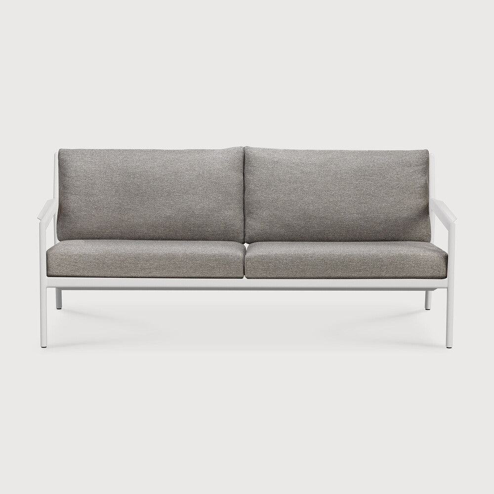 ETHNICRAFT JACK OUTDOOR 2 SEATER SOFA - WHITE ALUMINUM | $3,059.00 - $4,237.00