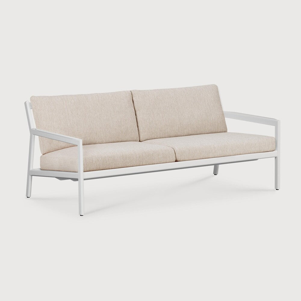 ETHNICRAFT JACK OUTDOOR 2 SEATER SOFA - WHITE ALUMINUM | $3,059.00 - $4,237.00