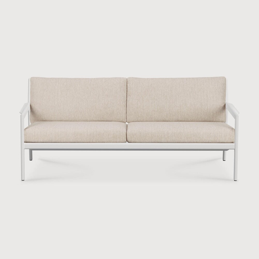 ETHNICRAFT JACK OUTDOOR 2 SEATER SOFA - WHITE ALUMINUM | $3,059.00 - $4,237.00