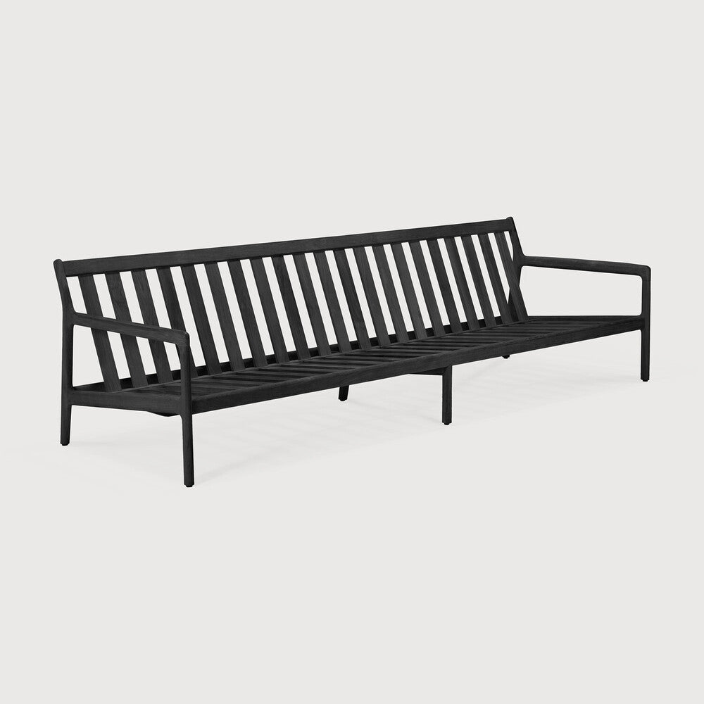 ETHNICRAFT JACK OUTDOOR 3 SEATER SOFA - TEAK BLACK | $4,719.00 - $6,486.00