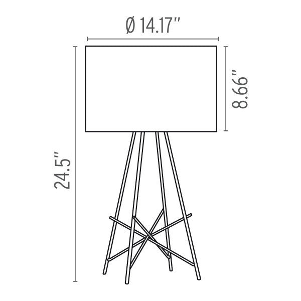 FLOS | RAY T TABLE LAMP LIGHT | $1,324.00 - $1,742.00