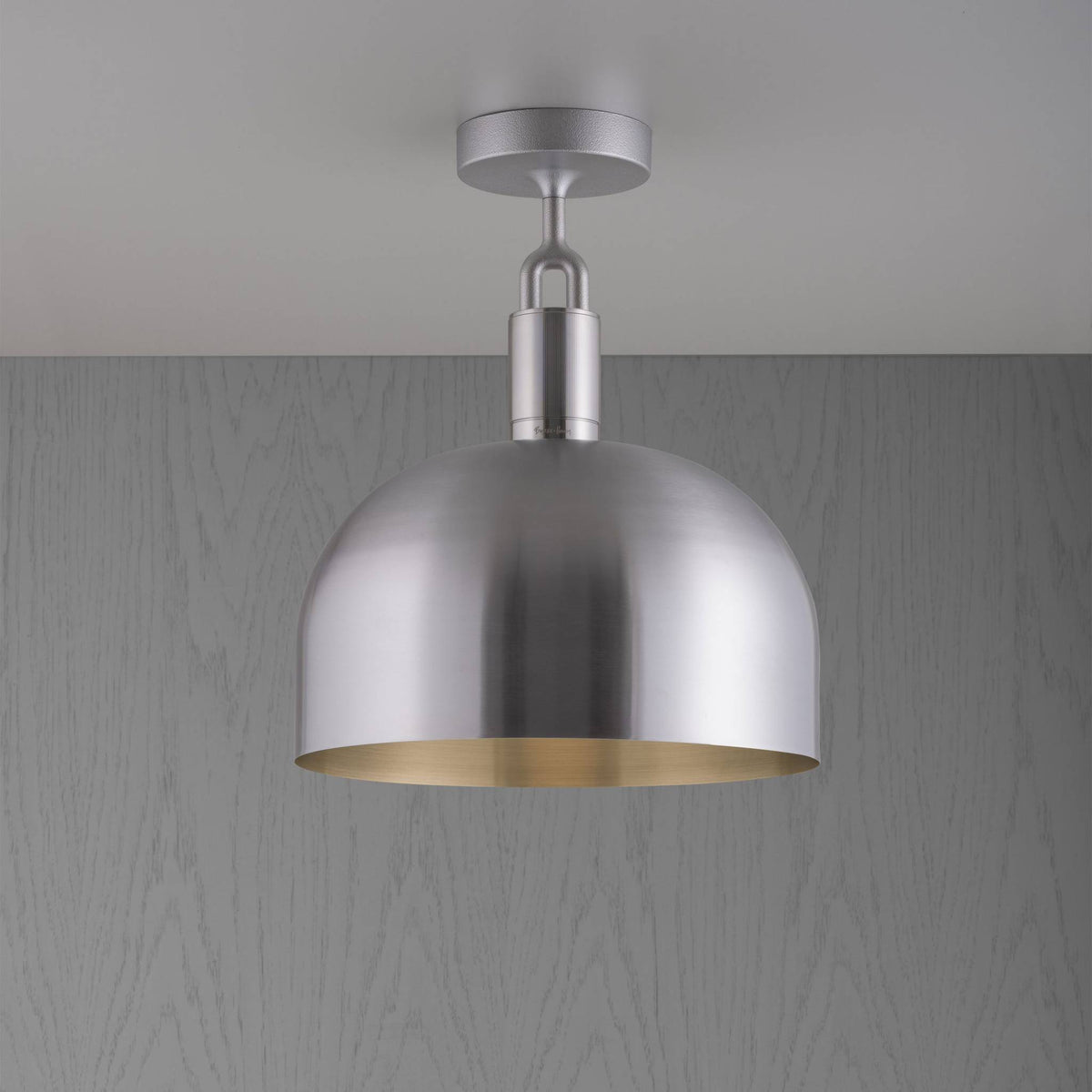 FORKED CEILING SHADE LARGE - STEEL