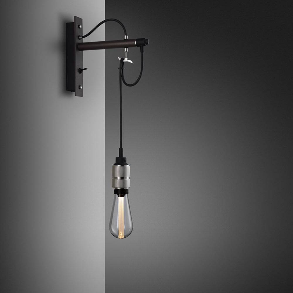 Hooked Wall Nude Graphite Steel