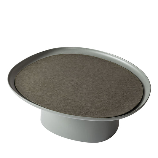 GIOBAGNARA | MARIS EXTRA LARGE ROUND GREEN RAISED TRAY BY KELLY WEARSTLER | $1,990.00