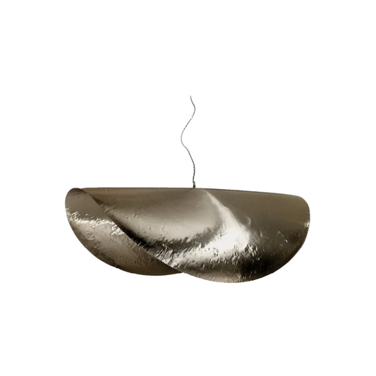Silver Suspension Lamp by Gervasoni