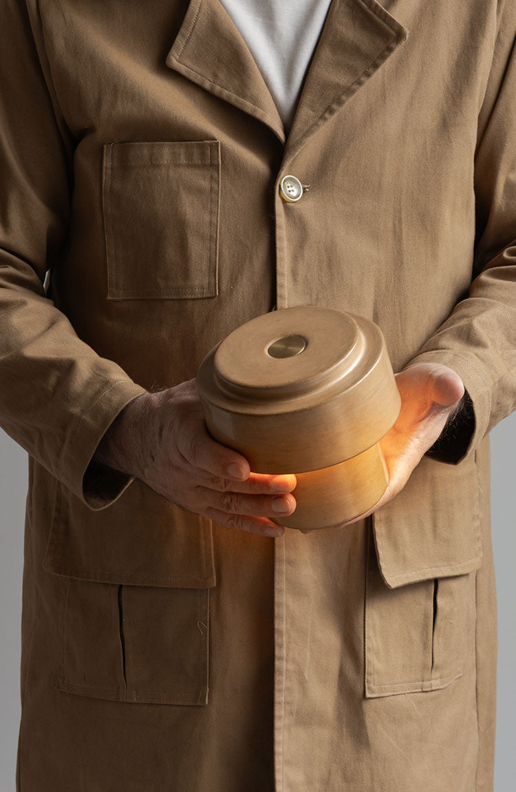 CAN NATURAL Portable Lamp by David Pompa