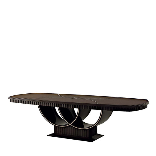 CARPANESE | GLAMOUR BARREL DINING TABLE- $25,360.00