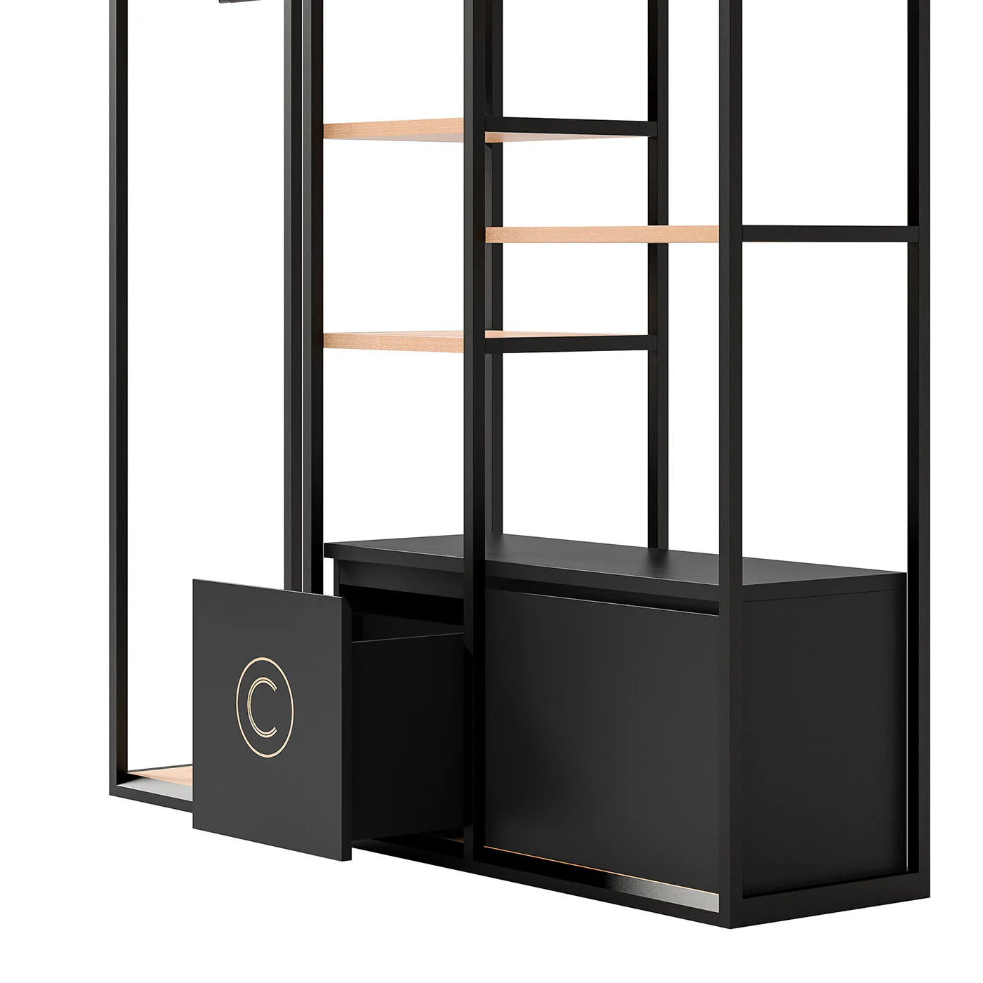 CPRN HOMOOD | BEDROOM SHELVING UNIT I $16,125.00