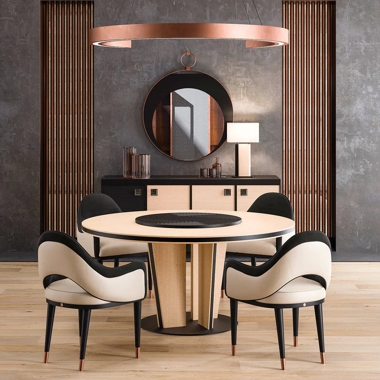 CPRN HOMOOD I ROUND WOOD DINING TABLE I $20,790.00