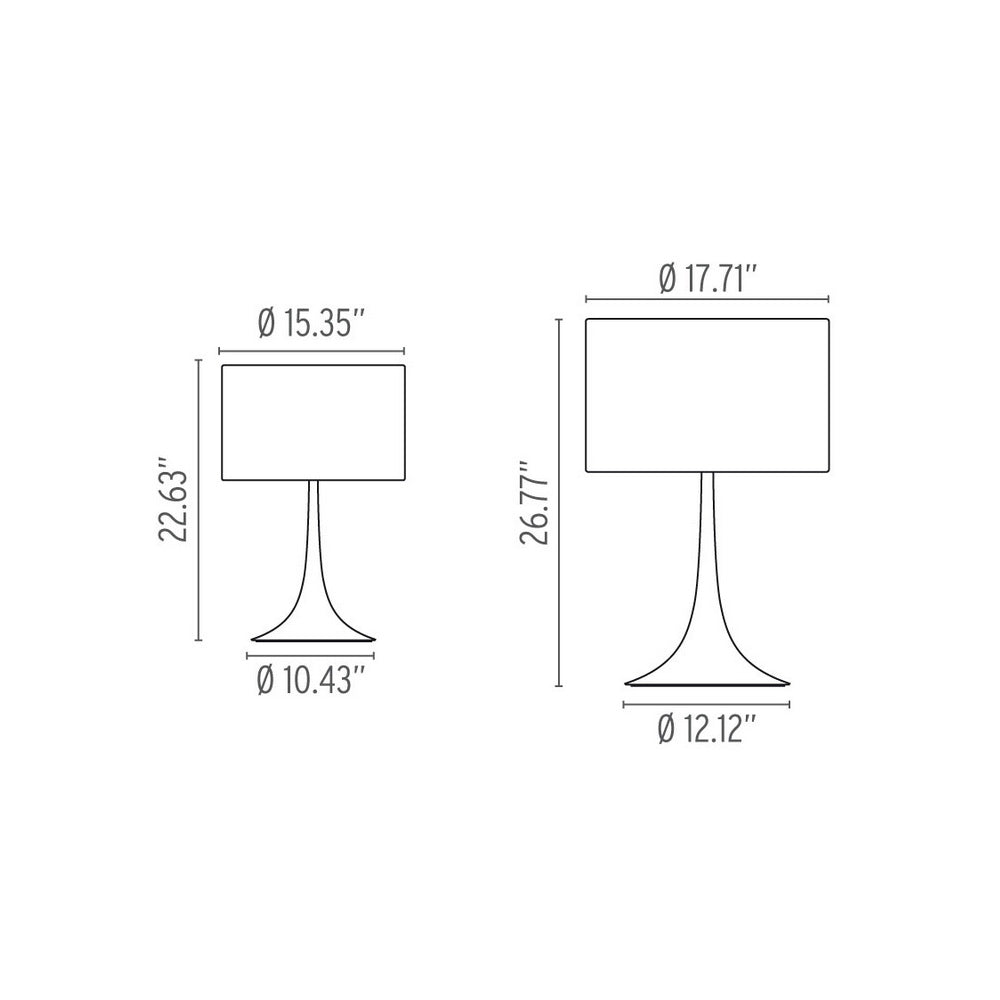 FLOS | SPUN LIGHT T TABLE LAMP LIGHT | $1,944.00 - $2,248.00