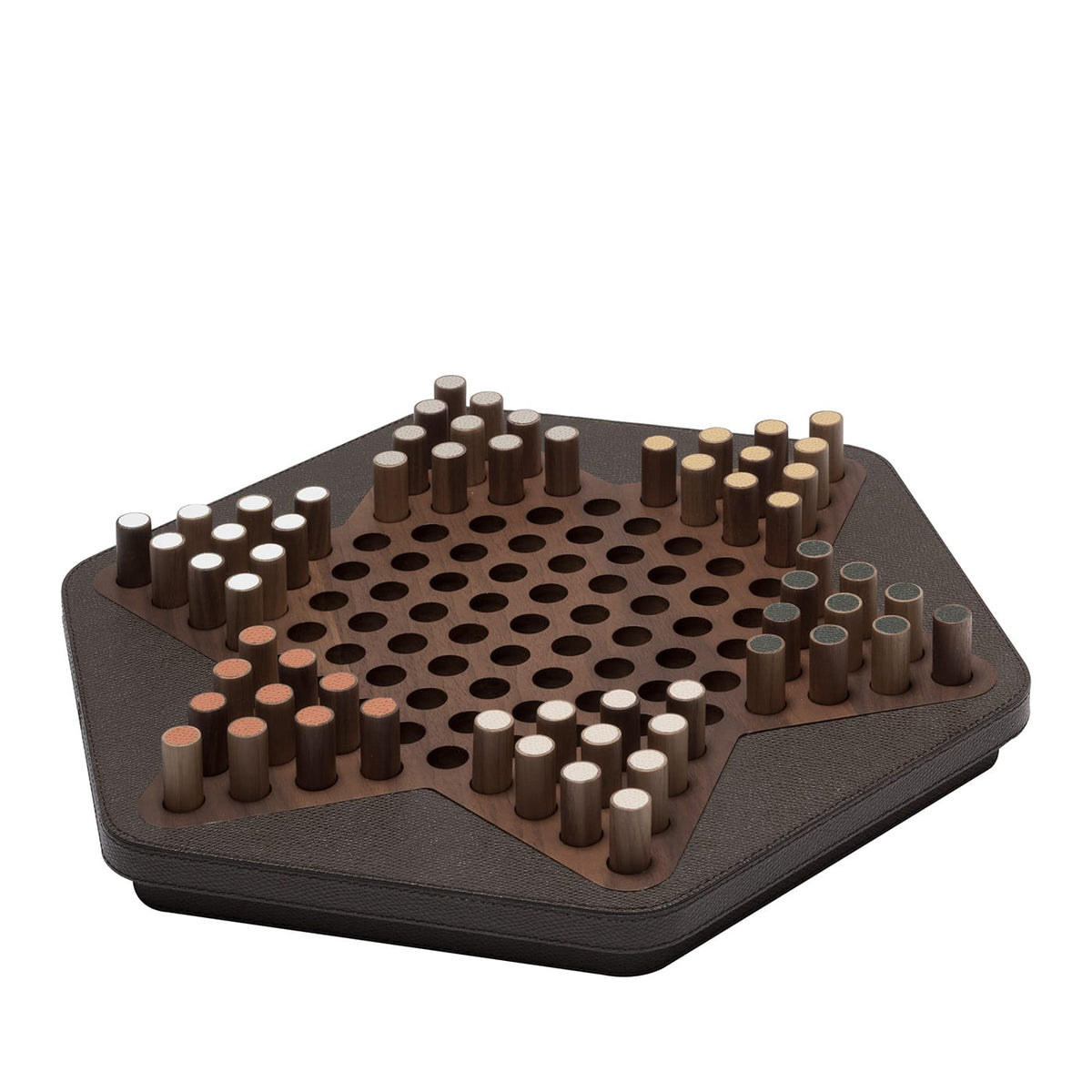 Giobagnara Delos Walnut Chinese Checkers