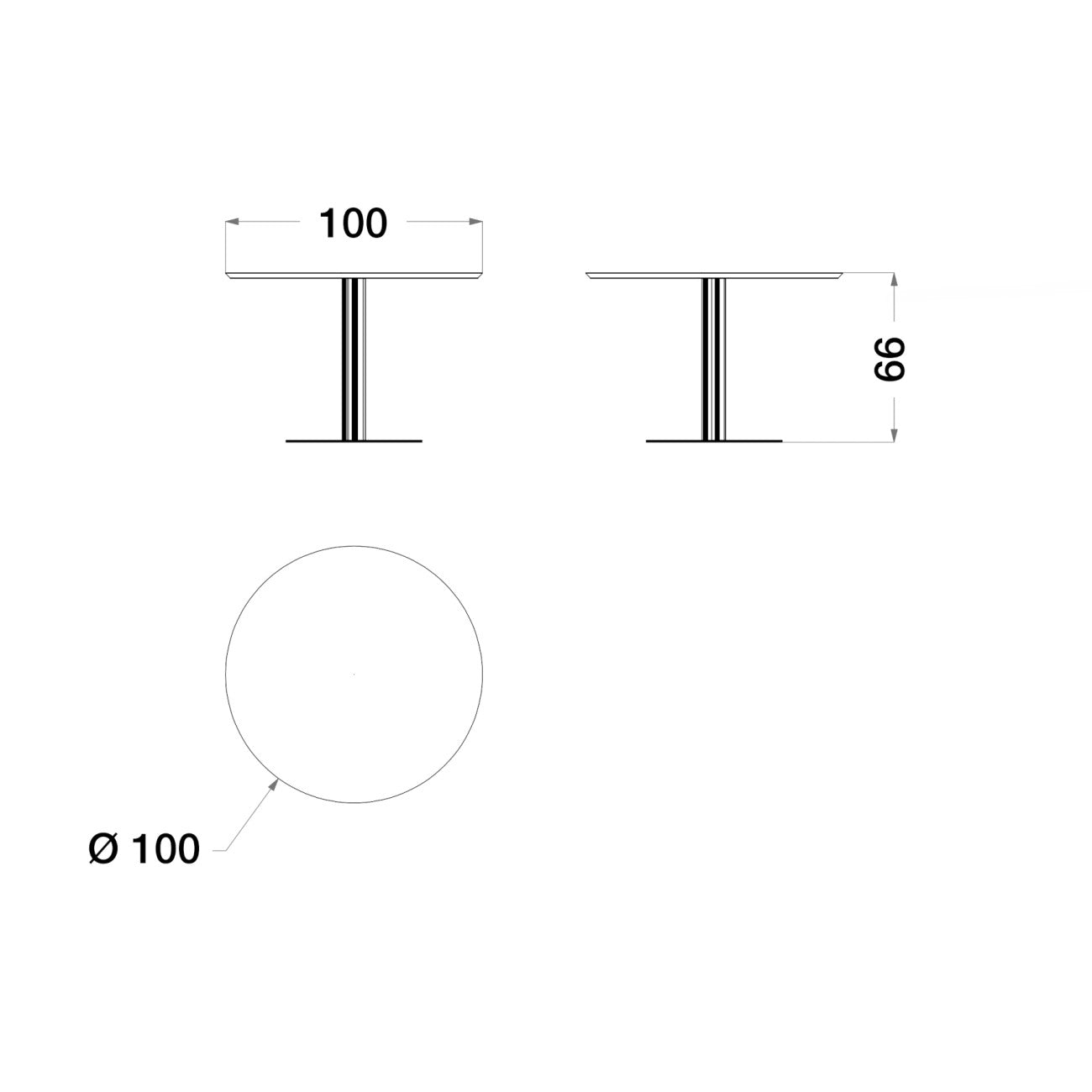 CPRN HOMOOD | STARLIGHT ROUND DINING TABLE - $9,880.00