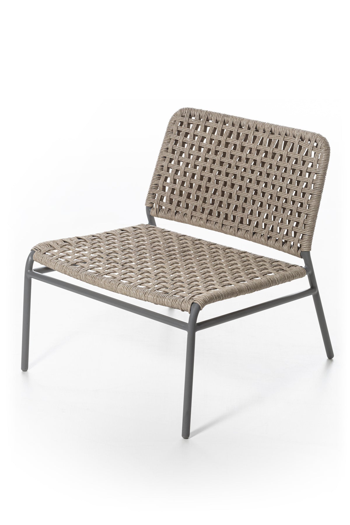 Straw lounge chair by Gervasoni