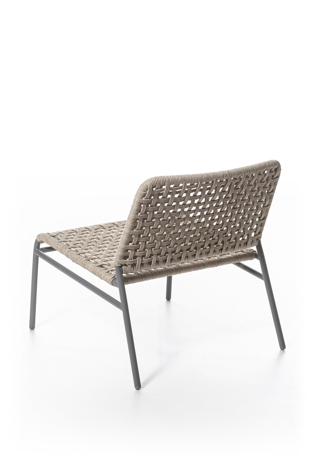 Straw lounge chair by Gervasoni