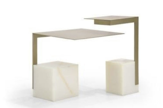 TAG | FORMITALIA GLAMOUR COLLECTION l HIGH & LOW SIDE TABLE - $8,104.00