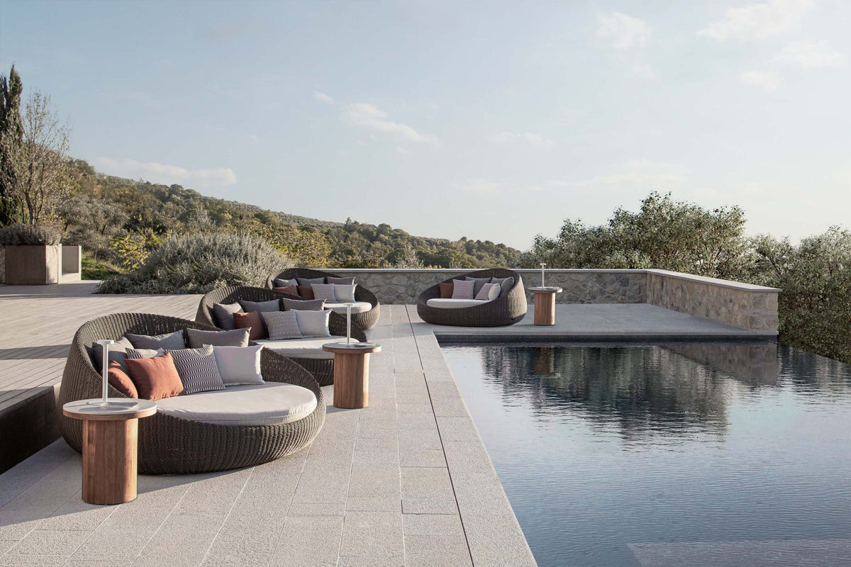 Atmosphera Twiga Daybed round outdoor daybed