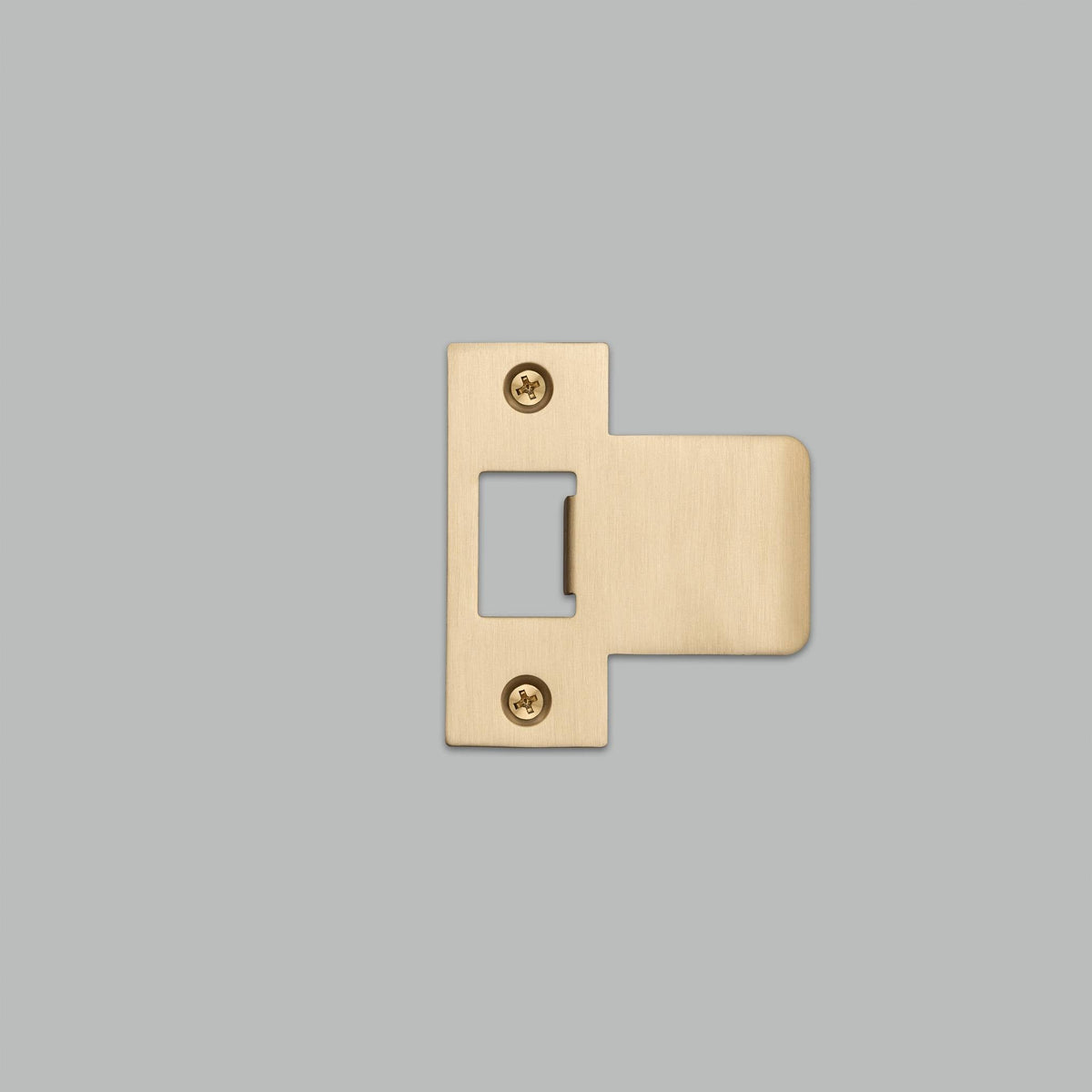 Strike Plate Kit T-Shaped - Brass