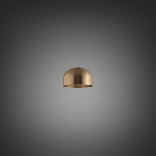 Forked Shade Medium Brass
