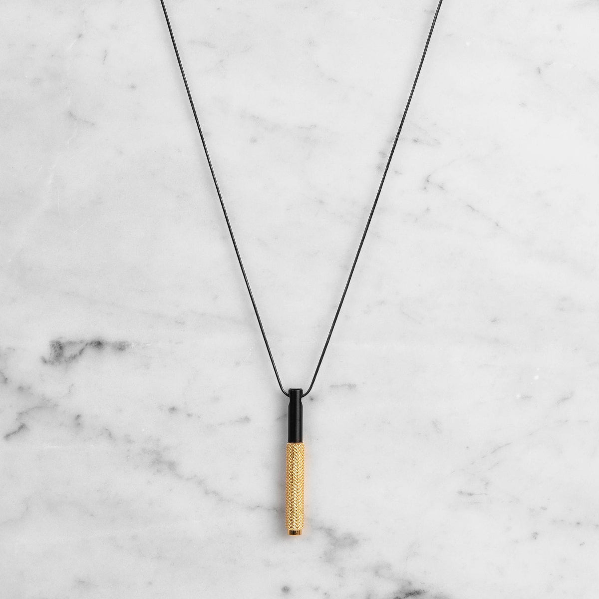 Necklace Vertical Cross Gold