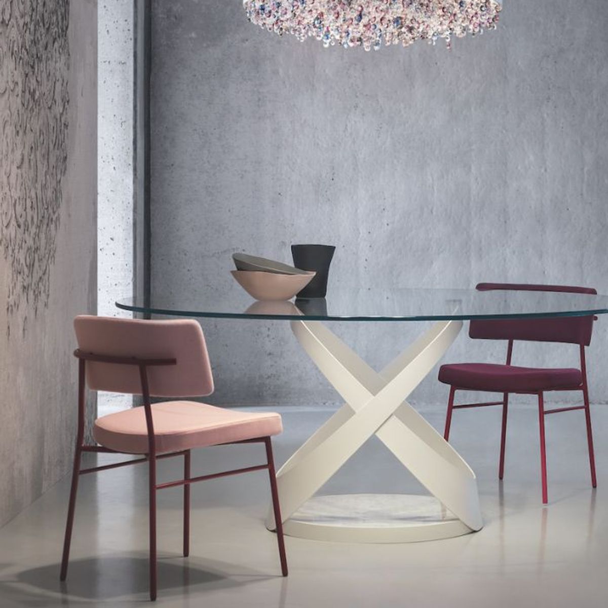 Masiero Ola Round Suspension Lamp
