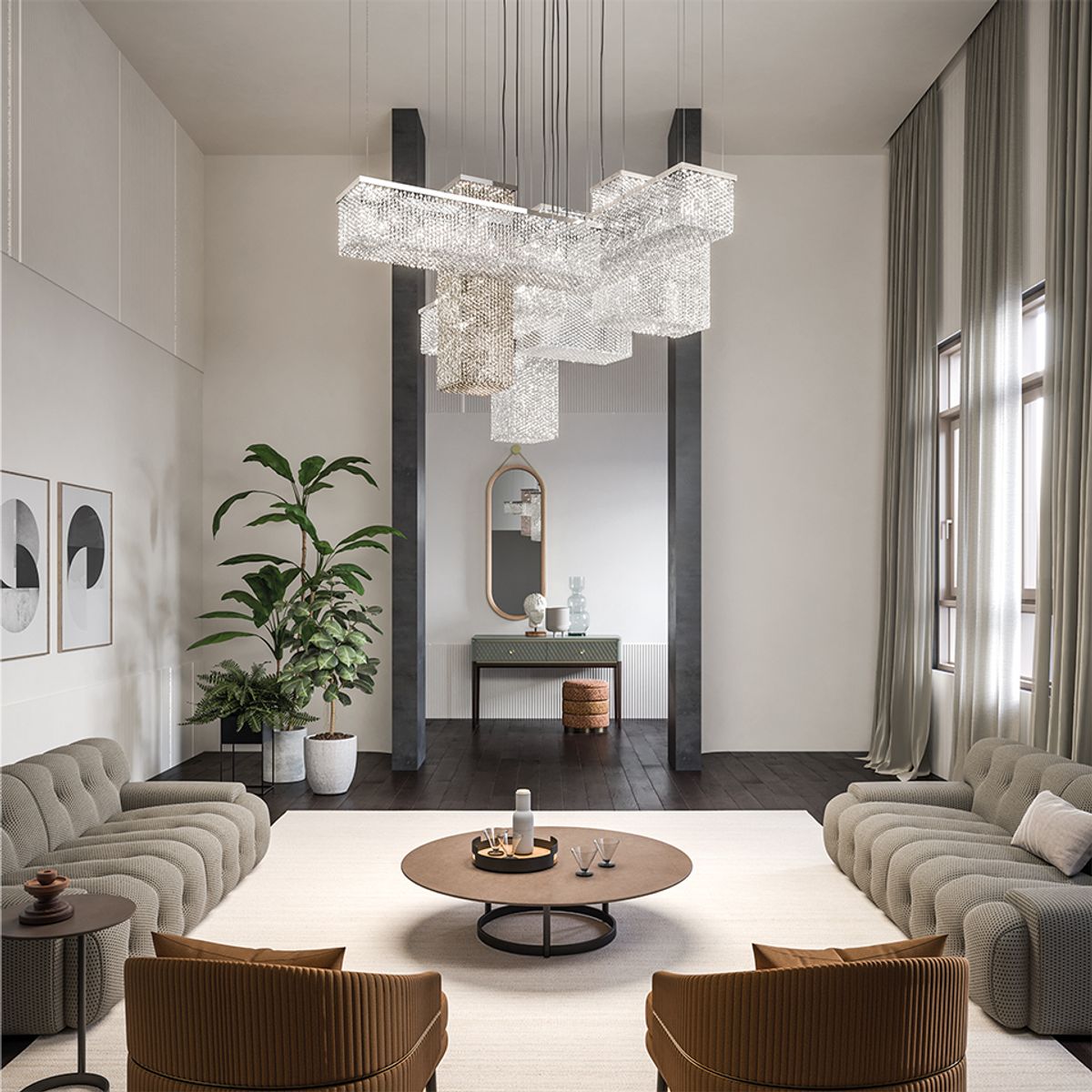 Masiero Cubo Suspension Lamp