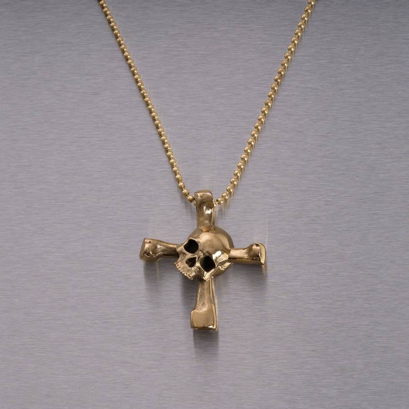 Skull Drum Key Travis Barker Brass