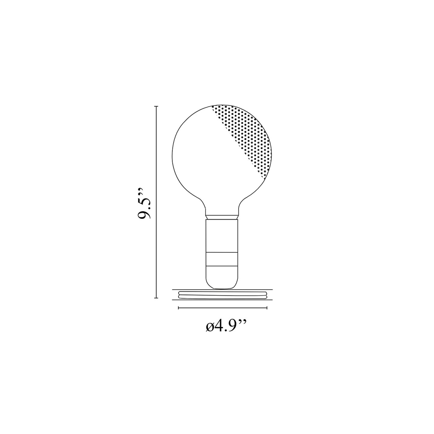 FLOS | LAMPADINA TABLE LAMP | $440.00