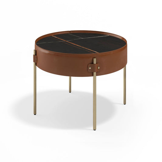ASTON MARTIN HOME | V216/RS ROUND SIDE TABLE - $8,369.00