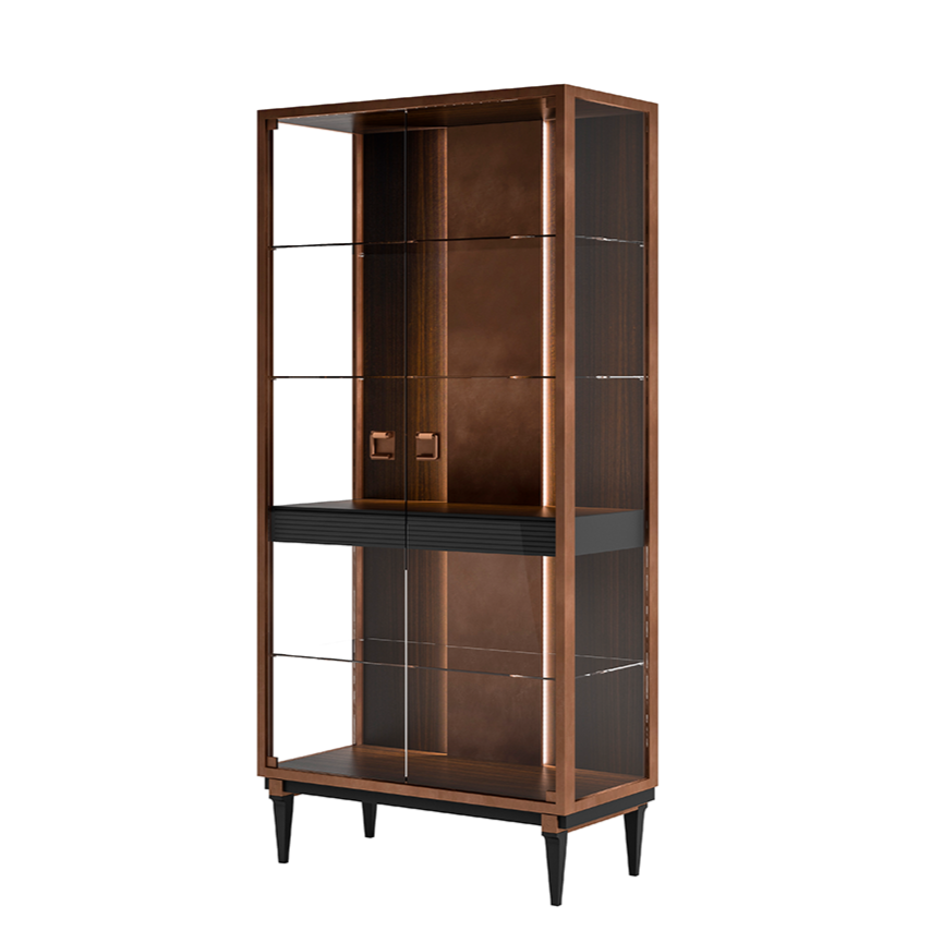 SESTO SENSO GLASS DISPLAY CABINET - $21,950.00