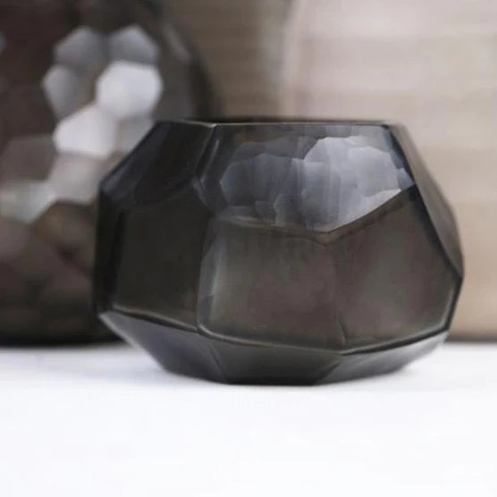 GUAXS - Cubistic tealight - Smokegrey/grey $78.00
