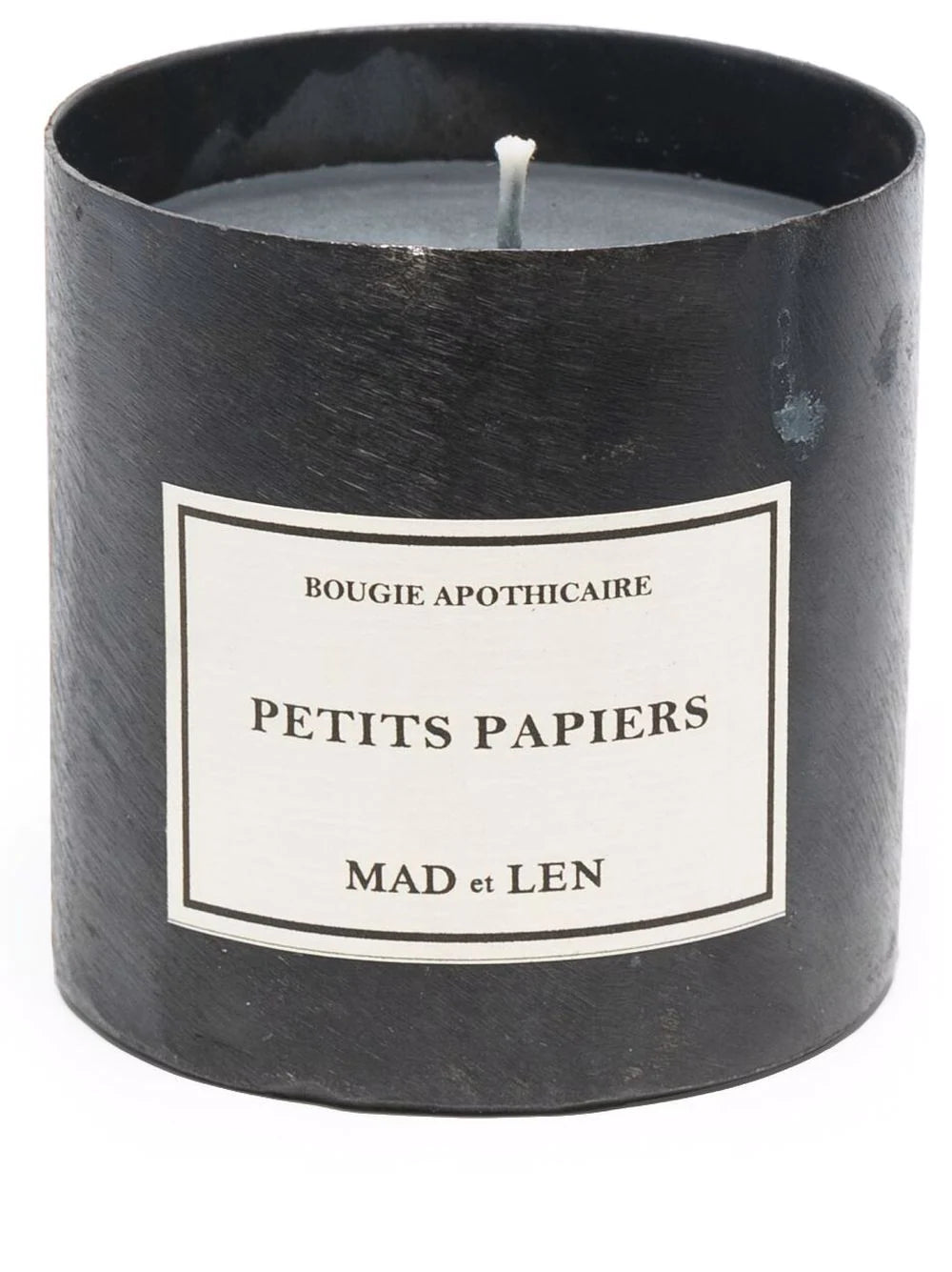 SCENTED CANDLE PETITS PAPIERS, BLACK WAX - $150.00