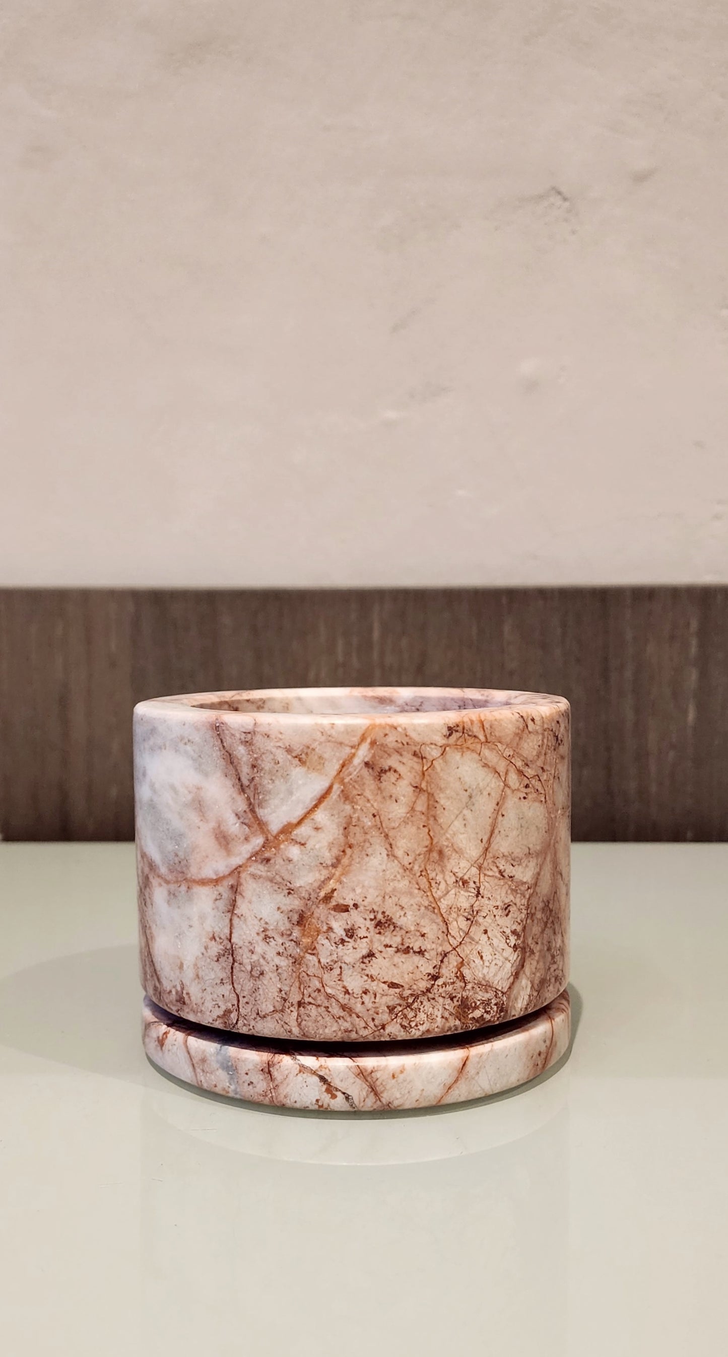 Blush Marble Canister - $195.00