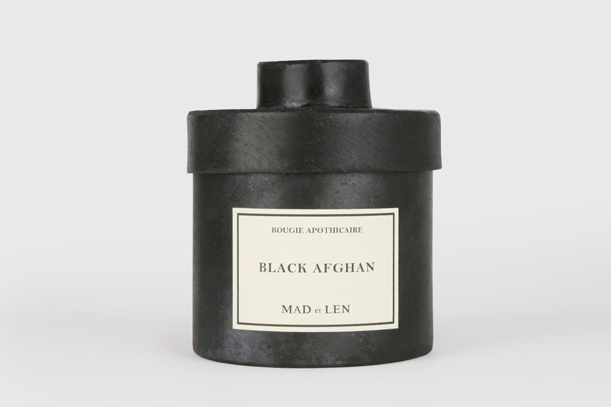 SCENTED CANDLES BLACK AFGHAN - $150.00