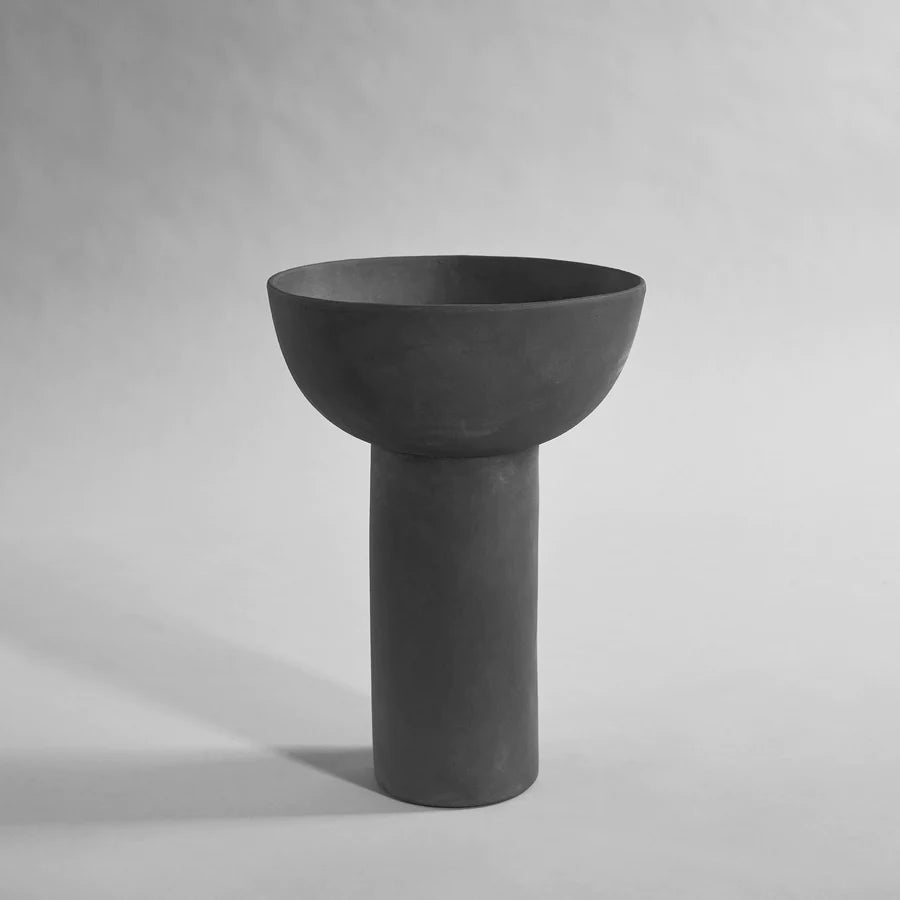 Block Vase, Big - Dark Grey - $260