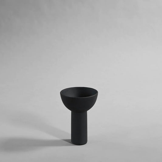 Block Vase, Mini - Black - $145