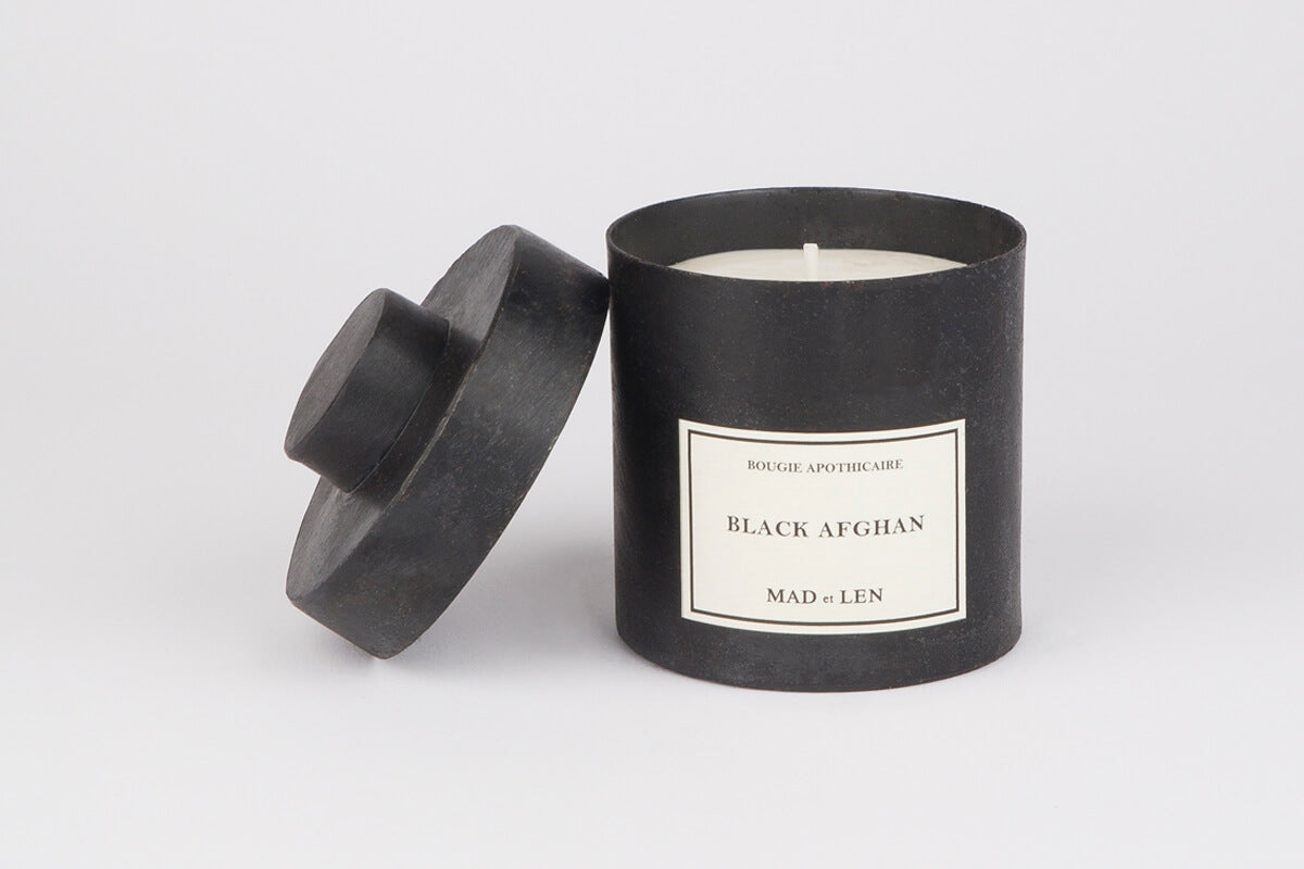 SCENTED CANDLES BLACK AFGHAN - $150.00
