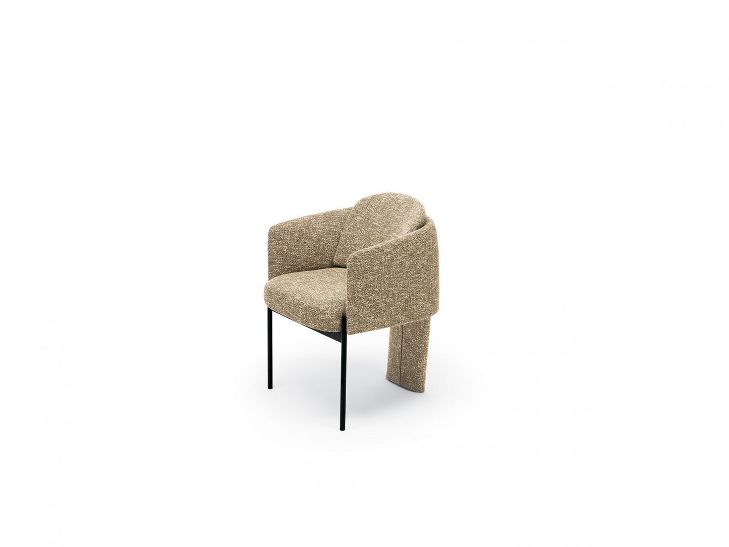 VIRGIN | Dining chair with armrests by MisuraEmme