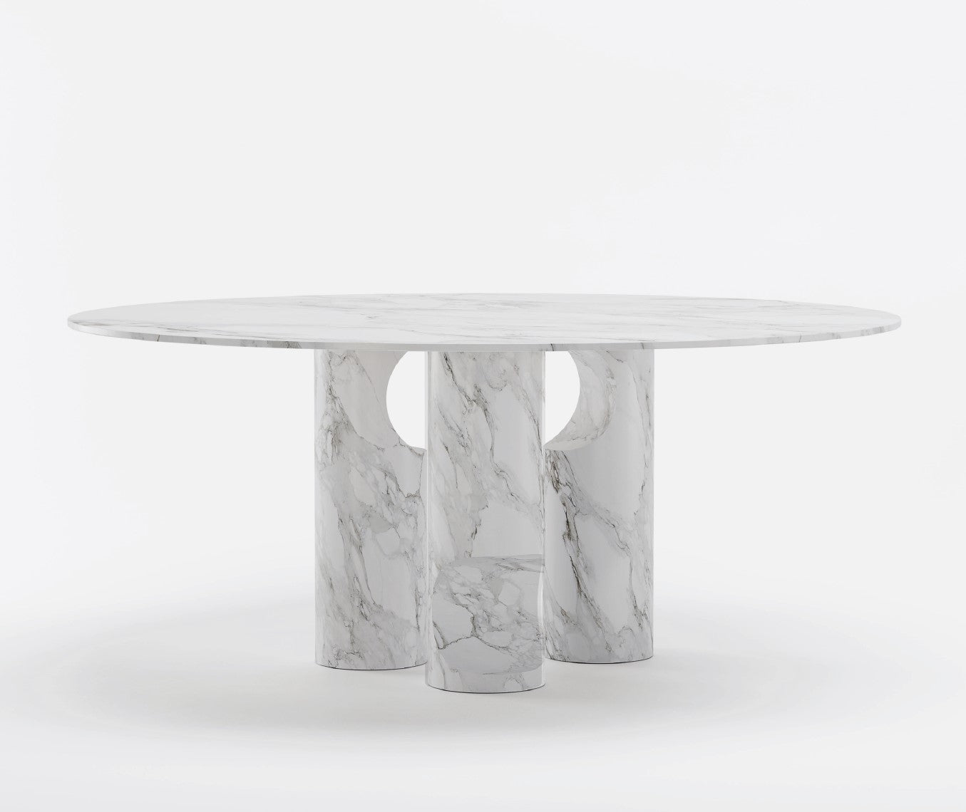 FLUCTO I Dining table by Emanuele Santalena
