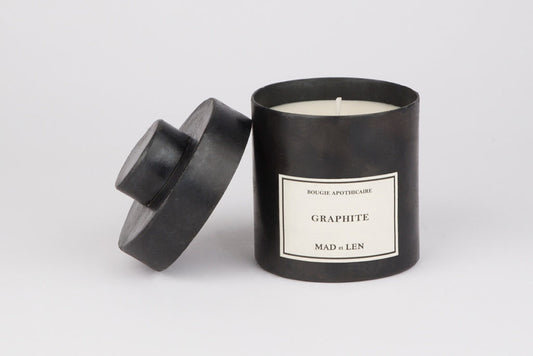 SCENTED CANDLES GRAPHITE, BLACK WAX - $150.00